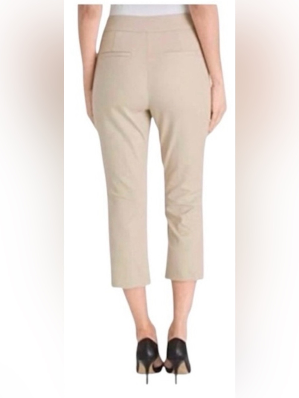 Ann Taylor, khaki Cambridge crap pants